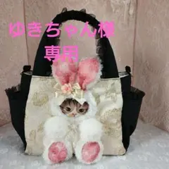 コヤンイサムチョン ふわモコサンダーちゃん フリルトート＆ポーチ