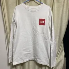 THE NORTH FACE ホワイト長袖Tシャツ Lサイズ