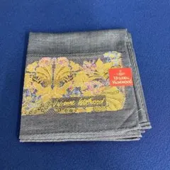 【未使用品】 ヴィヴィアンウエストウッド　花柄　大判ハンカチ