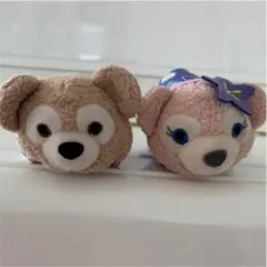 ディズニーツムツム ダッフィーとシェリーメイ 海外限定