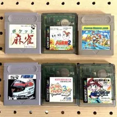 【GB】 ゲームボーイ ソフト　バラエティーセット 6本