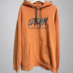 LEFLAH パーカー wanima ストリート　古着　オレンジのサムネイル
