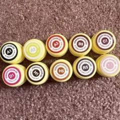 【新品未使用】10個セット ジェルネイルカラー