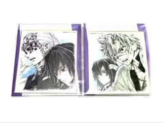 鬼滅の刃 柱合会議　超屋敷編　複製ミニ色紙　不死川実弥　伊黒小芭内
