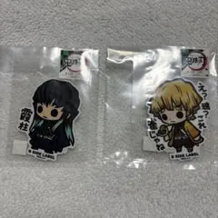 鬼滅の刃　ステッカー　時透無一郎　我妻善逸　2枚セット