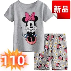 ✨新品✨ミニーマウス パジャマ 半袖 女の子 上下セット ルームウェア 110