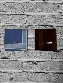 美品　クリスチャンディオール　ハンカチ2枚セット　ｗ1125-1223-④-⑤