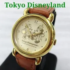 Tokyo Disneyland ミッキー＆ミニー 腕時計 ゴールドのサムネイル