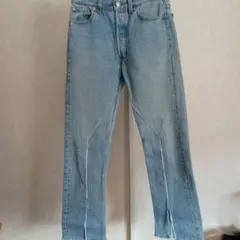 OLDPARK　オールドパーク ストレートリメイクデニムのサムネイル
