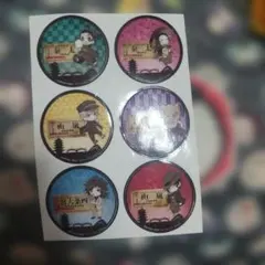 鬼滅の刃 京ノ御仕事 映画村 ステッカー　冨岡義勇　炭治郎　善逸 鬼舞辻無惨