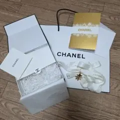 CHANEL 購物袋禮盒與緞帶套組