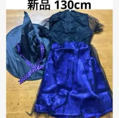 ♥【3】コスプレ衣装 キッズ 130cm 魔女 ドレス ワンピース 悪魔 仮装