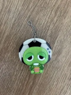 ガチャピン アクリルミラー キーホルダー サッカー
