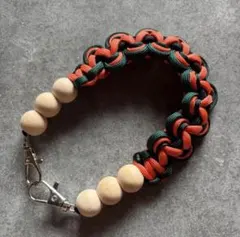 パラコード　ハンドストラップ　スマホストラップ　ハンドメイド　No.290