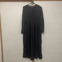 ZARA ブラック ロングドレス