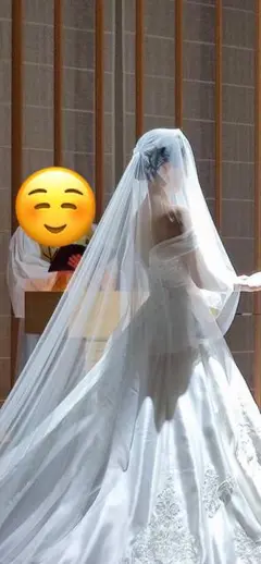 ホワイトロングベール