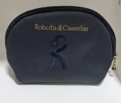 Roberta di Camerino ポーチ ネイビー