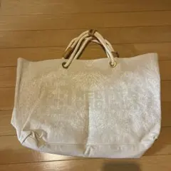 RebirthPROJECT ホワイトキャンバストートバッグ