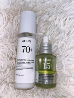 ANUA ハートリーフ70+ ローション & アゼライン酸15+ セラム