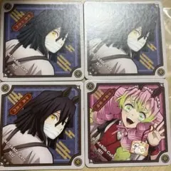 鬼滅の刃　干支　午年　コースター　伊黒　蜜璃