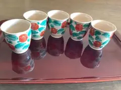 お湯呑み　5客