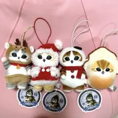 モフサンド☆クリスマスにゃんマスコット&カキにゃんマスコット