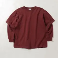 CAMBER バーガンディ 長袖カットソー MEDIUM - メルカリ