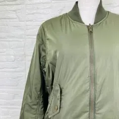 INGNI MA-1ジャケット オリーブ ネイビー リバーシブル M