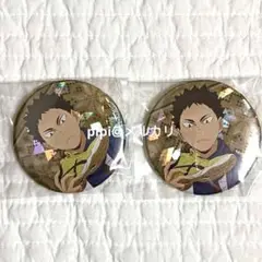 ハイキュー トレーディングホログラム缶バッジ Autumn&Winter 岩泉一