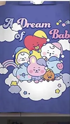 BT21 A Dream of Baby シングル掛け布団カバー