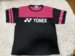 YONEX Tシャツ 黒/ピンク AT 16