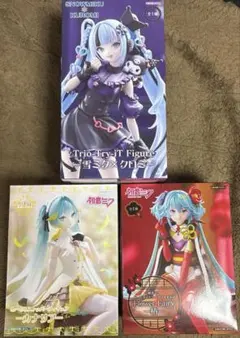 [未開封品]初音ミク プライズフィギュア3体セット