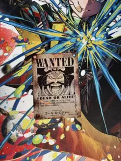 ワンピース ゴール・D・ロジャー 手配書