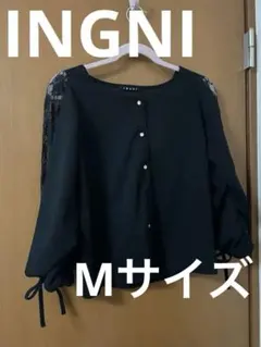 INGNI 袖レーストップス Mサイズ