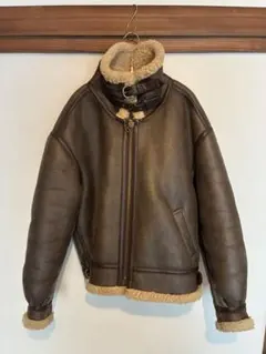 TODAYFUL ブラウンレザーシープスキンムートンコート