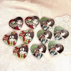 すとぷり 莉犬くん ハート缶バッジ いちご文化祭 - メルカリ