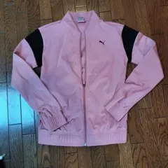 PUMA フルジップジャージジャケット ピンク/ブラック