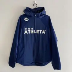 ATHLETA アスレタ ジップアップパーカー ネイビー M