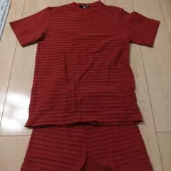 ONtheGO Tシャツ レッド ボーダー Mサイズ