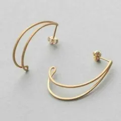 フープピアス k18