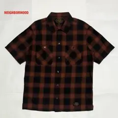 NEIGHBORHOOD ネイバーフッド ネルシャツ オンブレチェック キムタク