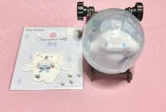 シナモンロール　シールワッペン　カラビナマスコットセット