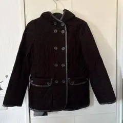 BARNEYS NEW YORK フード付きキルティングジャケット　アウター