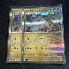 ポケモンカード　タケルライコ　2枚セット