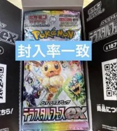 ポケモンカードゲーム テラスタルフェスex 1BOX ペリペリ無し 外箱開封