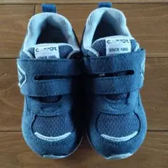 ムーンスター　moonstar　キャロット ネイビー スニーカー　16cm