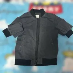 グレー 長袖ジャンバー