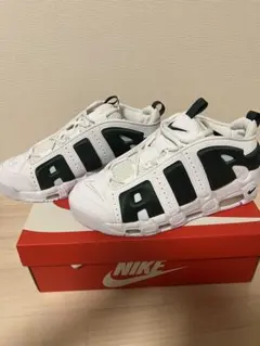 NIKE AIR MORE UPTEMPO ホワイト グリーンのサムネイル