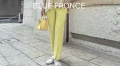 BLUE FRONCE 前スリットパンツ　36