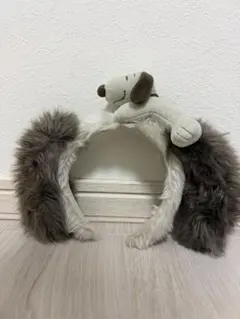 スヌーピー付きカチューシャ